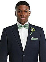 Front View Thumbnail - Seagrass Classic Yarn-Dyed Bow Ties by After Six