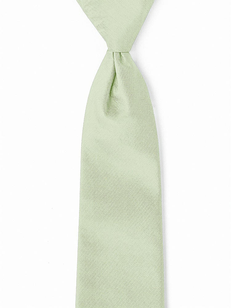Front View - Limeade Classic Yarn-Dyed Pre-Knotted Neckties by After Six