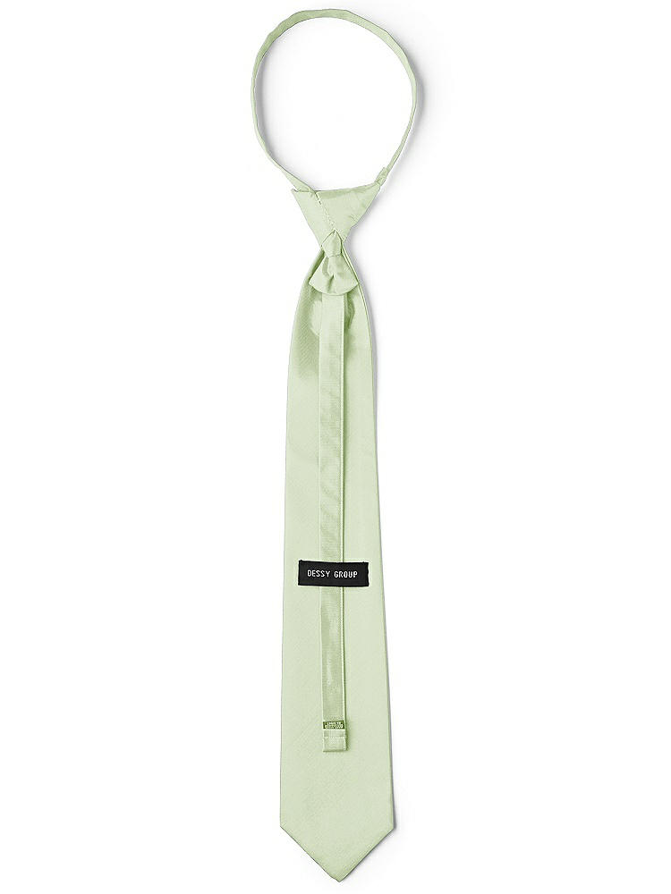 Back View - Limeade Classic Yarn-Dyed Pre-Knotted Neckties by After Six