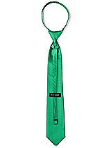 Rear View Thumbnail - Pantone Emerald Classic Yarn-Dyed Pre-Knotted Neckties by After Six