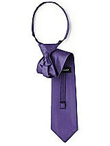 Alt View 1 Thumbnail - Regalia - PANTONE Ultra Violet Classic Yarn-Dyed Pre-Knotted Neckties by After Six