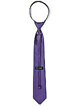 Rear View Thumbnail - Regalia - PANTONE Ultra Violet Classic Yarn-Dyed Pre-Knotted Neckties by After Six