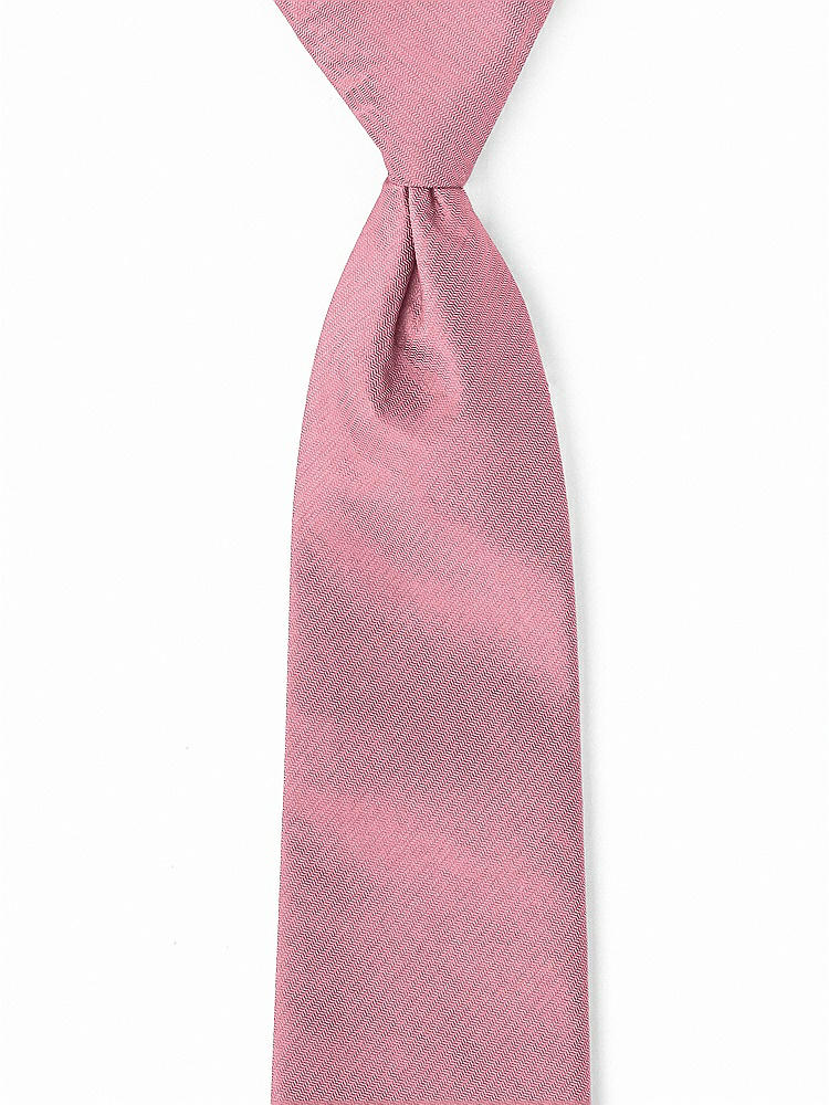 Front View - Carnation Classic Yarn-Dyed Pre-Knotted Neckties by After Six