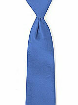 Front View Thumbnail - Cornflower Classic Yarn-Dyed Pre-Knotted Neckties by After Six
