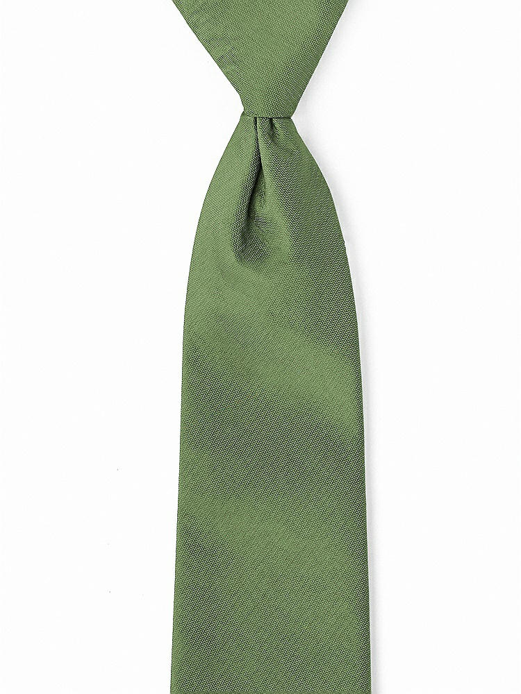Front View - Clover Classic Yarn-Dyed Pre-Knotted Neckties by After Six