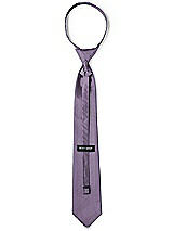 Rear View Thumbnail - Lavender Classic Yarn-Dyed Pre-Knotted Neckties by After Six