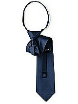 Alt View 1 Thumbnail - Midnight Navy Classic Yarn-Dyed Pre-Knotted Neckties by After Six