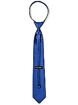 Rear View Thumbnail - Sapphire Classic Yarn-Dyed Pre-Knotted Neckties by After Six
