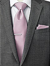 Rear View Thumbnail - Suede Rose Classic Yarn-Dyed Pocket Squares by After Six