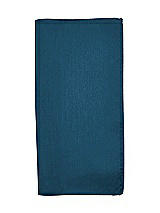 Front View Thumbnail - Atlantic Blue Classic Yarn-Dyed Pocket Squares by After Six