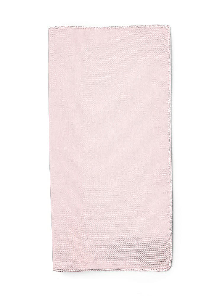 Front View - Ballet Pink Classic Yarn-Dyed Pocket Squares by After Six