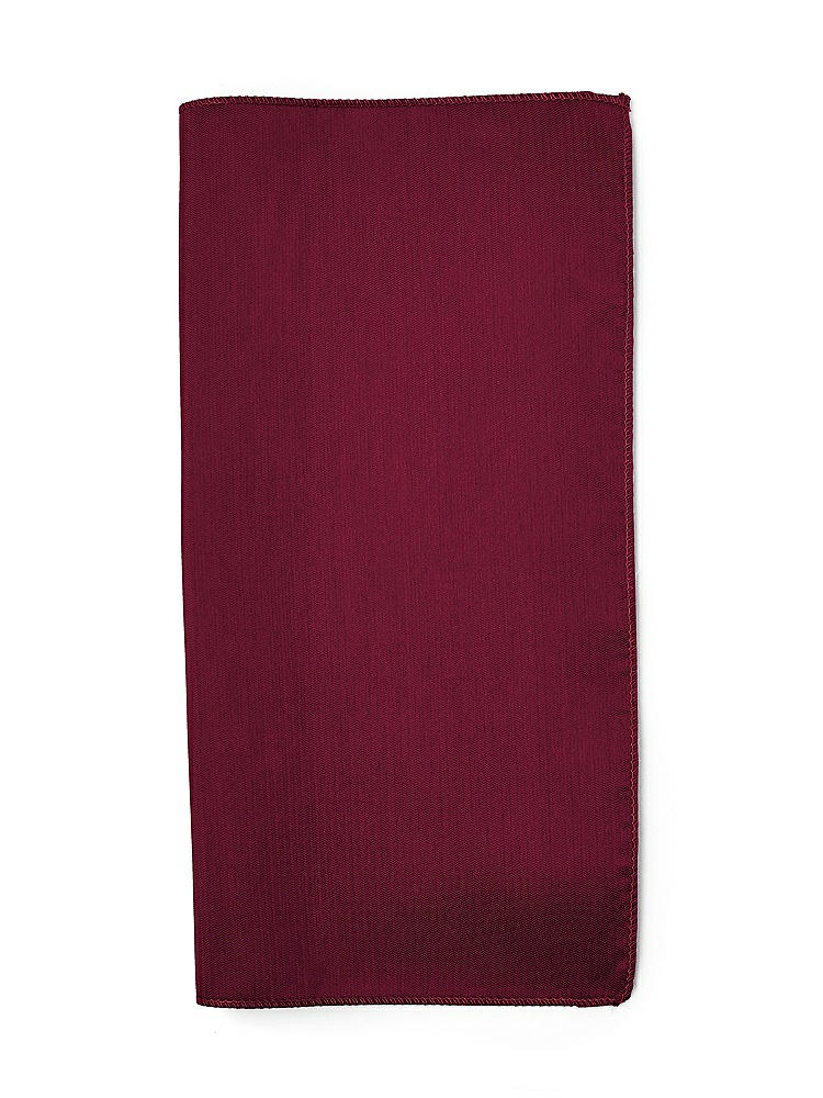 Front View - Cabernet Classic Yarn-Dyed Pocket Squares by After Six