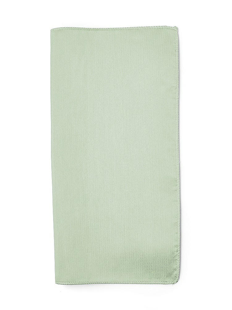 Front View - Celadon Classic Yarn-Dyed Pocket Squares by After Six
