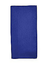 Front View Thumbnail - Cobalt Blue Classic Yarn-Dyed Pocket Squares by After Six