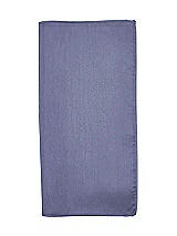 Front View Thumbnail - French Blue Classic Yarn-Dyed Pocket Squares by After Six