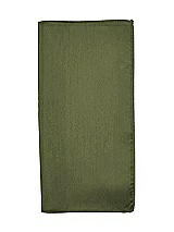 Front View Thumbnail - Olive Green Classic Yarn-Dyed Pocket Squares by After Six