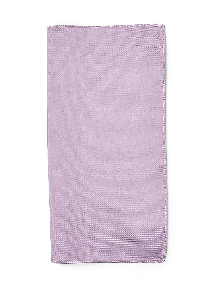 Front View - Pale Purple Classic Yarn-Dyed Pocket Squares by After Six
