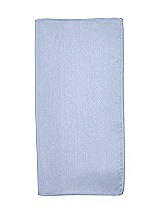 Front View Thumbnail - Sky Blue Classic Yarn-Dyed Pocket Squares by After Six