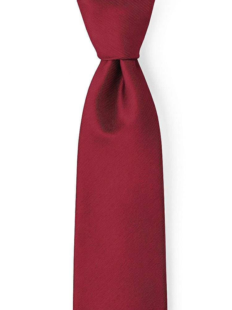 Front View - Claret Classic Yarn-Dyed Neckties by After Six