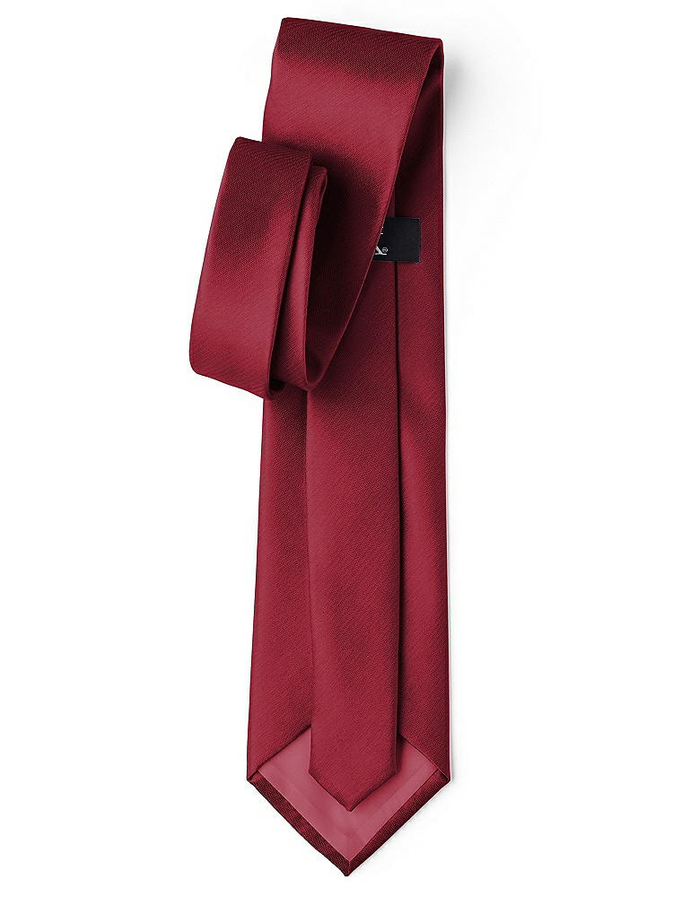 Back View - Claret Classic Yarn-Dyed Neckties by After Six