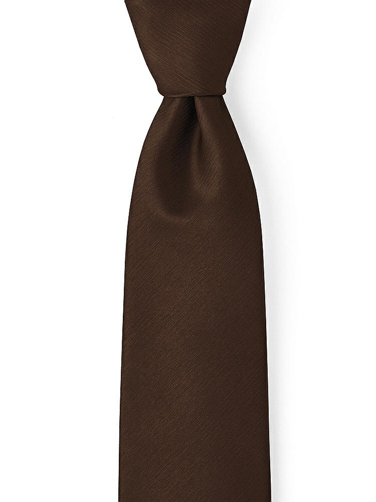 Front View - Espresso Classic Yarn-Dyed Neckties by After Six