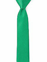 Front View Thumbnail - Pantone Emerald Yarn-Dyed Narrow Ties by After Six