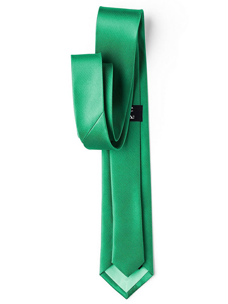 Back View - Pantone Emerald Yarn-Dyed Narrow Ties by After Six