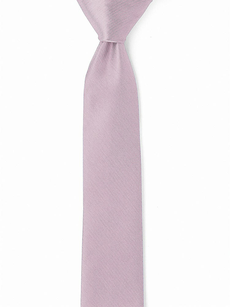 Front View - Suede Rose Yarn-Dyed Narrow Ties by After Six