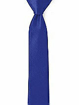 Front View Thumbnail - Cobalt Blue Yarn-Dyed Narrow Ties by After Six