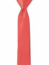 Front View Thumbnail - Perfect Coral Yarn-Dyed Narrow Ties by After Six