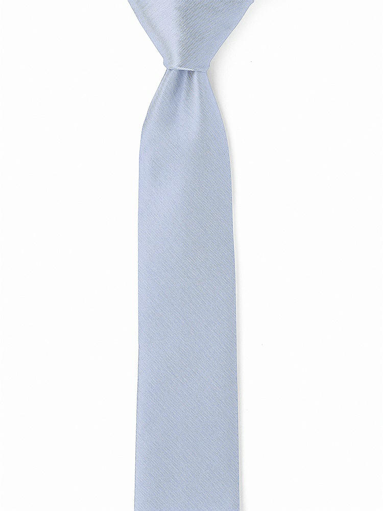 Front View - Sky Blue Yarn-Dyed Narrow Ties by After Six