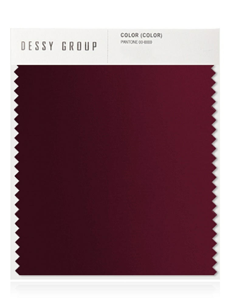 Front View - Cabernet Crepe Swatch