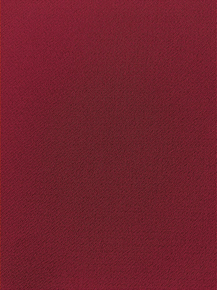 Front View - Burgundy Crepe Fabric by the Yard