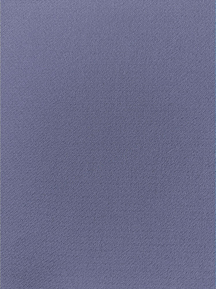 Front View - French Blue Crepe Fabric by the Yard