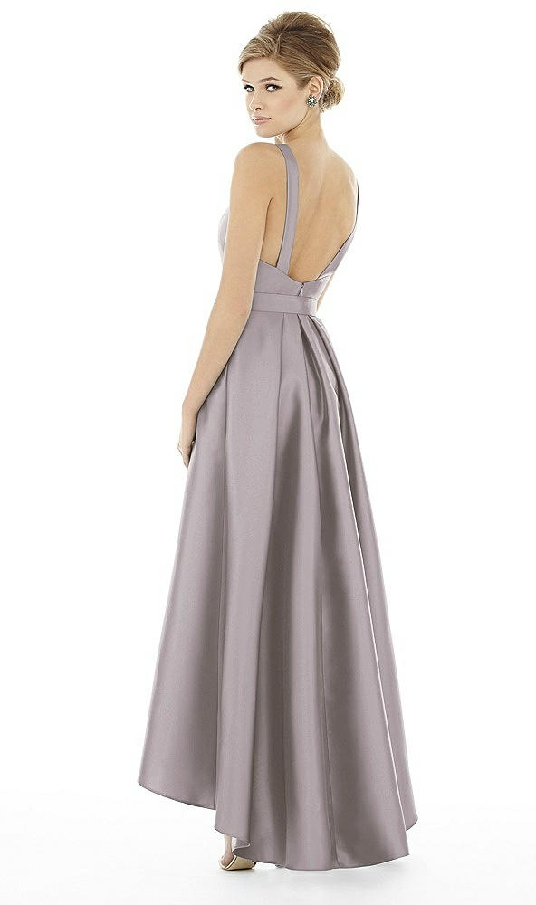 Back View - Cashmere Gray Alfred Sung Style D706