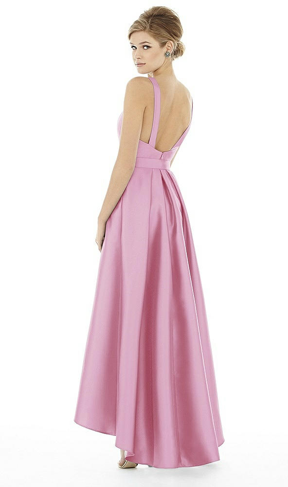 Back View - Powder Pink Alfred Sung Style D706