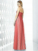 Rear View Thumbnail - Perfect Coral & Oyster After Six Bridesmaids Style 6725