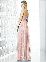 Rear View Thumbnail - Rose - PANTONE Rose Quartz & Oyster After Six Bridesmaids Style 6725