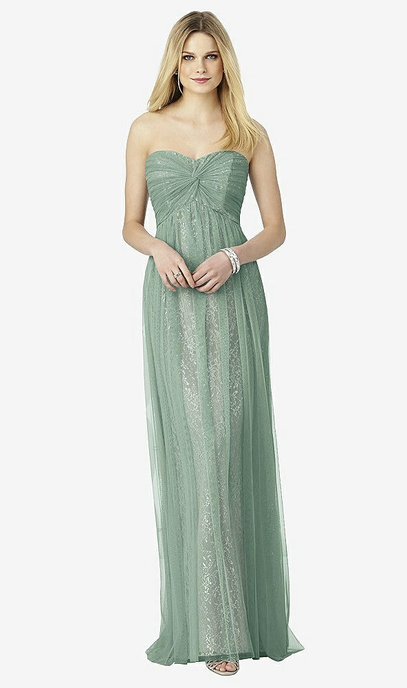 Front View - Seagrass & Oyster After Six Bridesmaids Style 6725