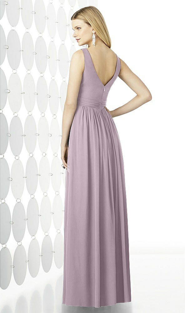 Back View - Lilac Dusk After Six Bridesmaid Dress 6727