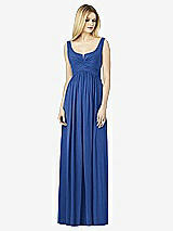 Front View Thumbnail - Classic Blue After Six Bridesmaid Dress 6727