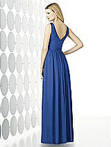 Rear View Thumbnail - Classic Blue After Six Bridesmaid Dress 6727