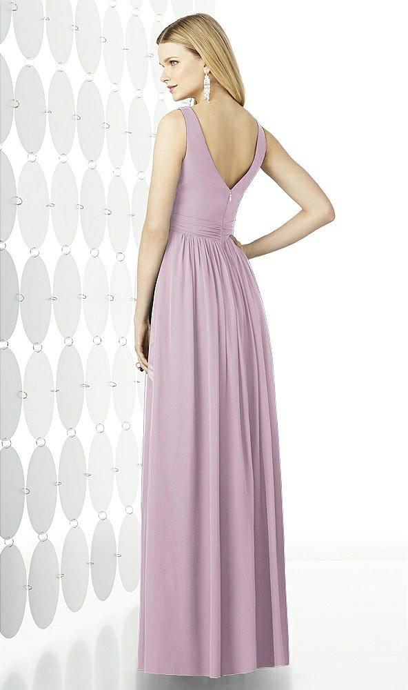 Back View - Suede Rose After Six Bridesmaid Dress 6727