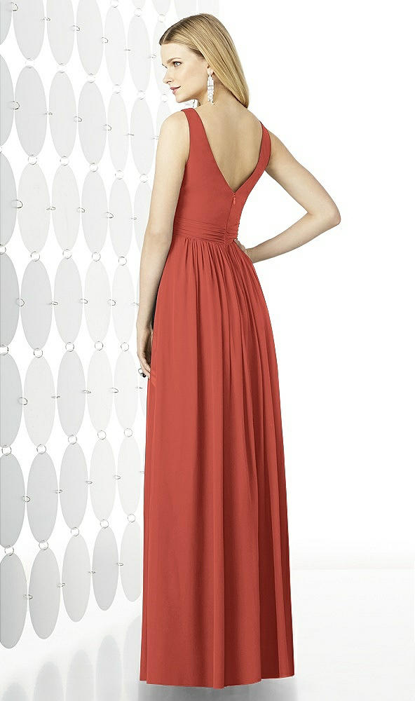 Back View - Amber Sunset After Six Bridesmaid Dress 6727