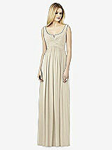 Front View Thumbnail - Champagne After Six Bridesmaid Dress 6727