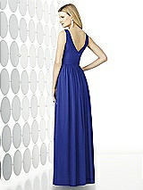 Rear View Thumbnail - Cobalt Blue After Six Bridesmaid Dress 6727