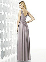 Rear View Thumbnail - Cashmere Gray After Six Bridesmaid Dress 6727