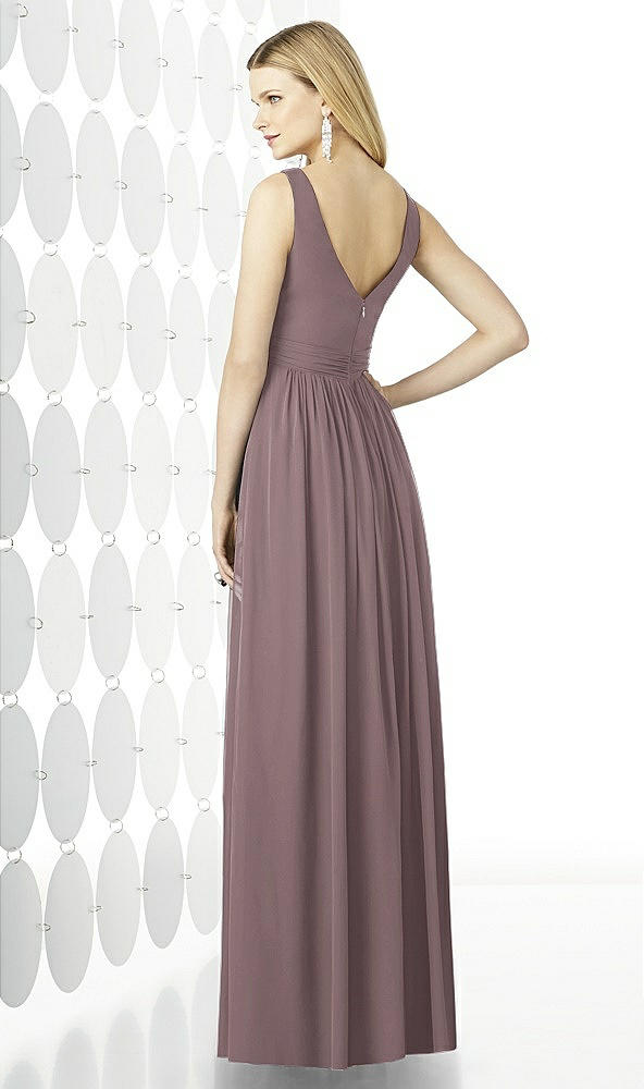 Back View - French Truffle After Six Bridesmaid Dress 6727