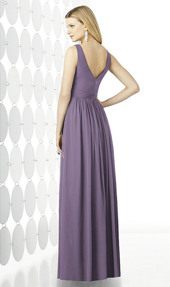 Back View - Lavender After Six Bridesmaid Dress 6727