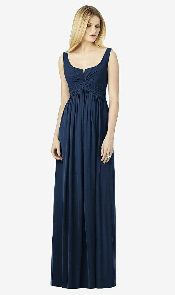 Front View - Midnight Navy After Six Bridesmaid Dress 6727
